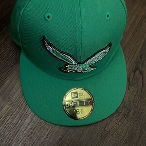New Era Philadelphia Eagles Green and Gray Hat